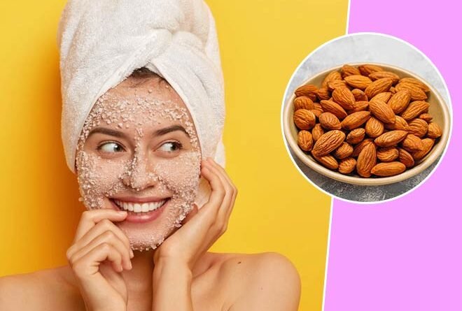 almond-face-pack-on-dry-and-pigmented-skin